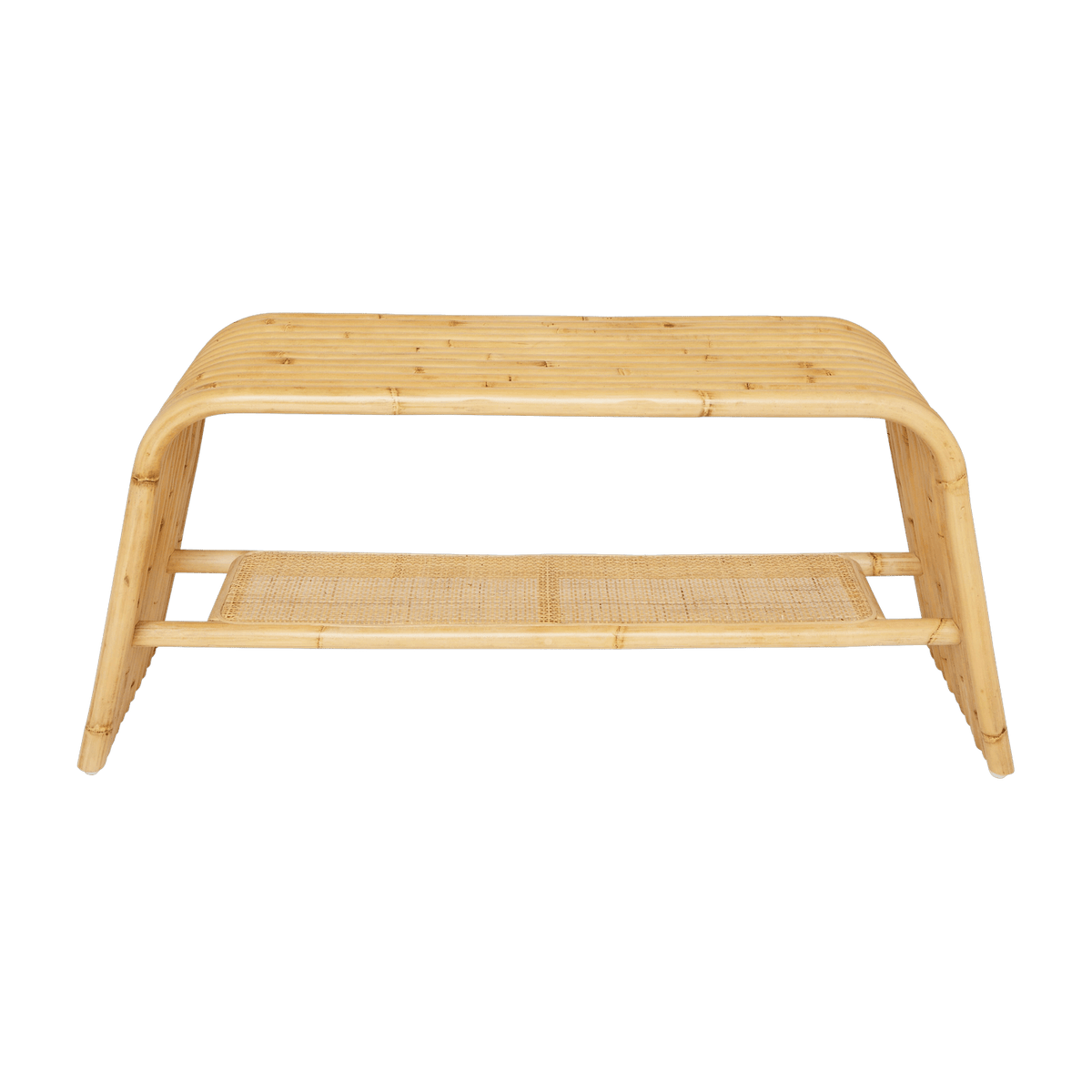 Banc en canne de rotin naturelle Riviera - KOK - The Cool Republic