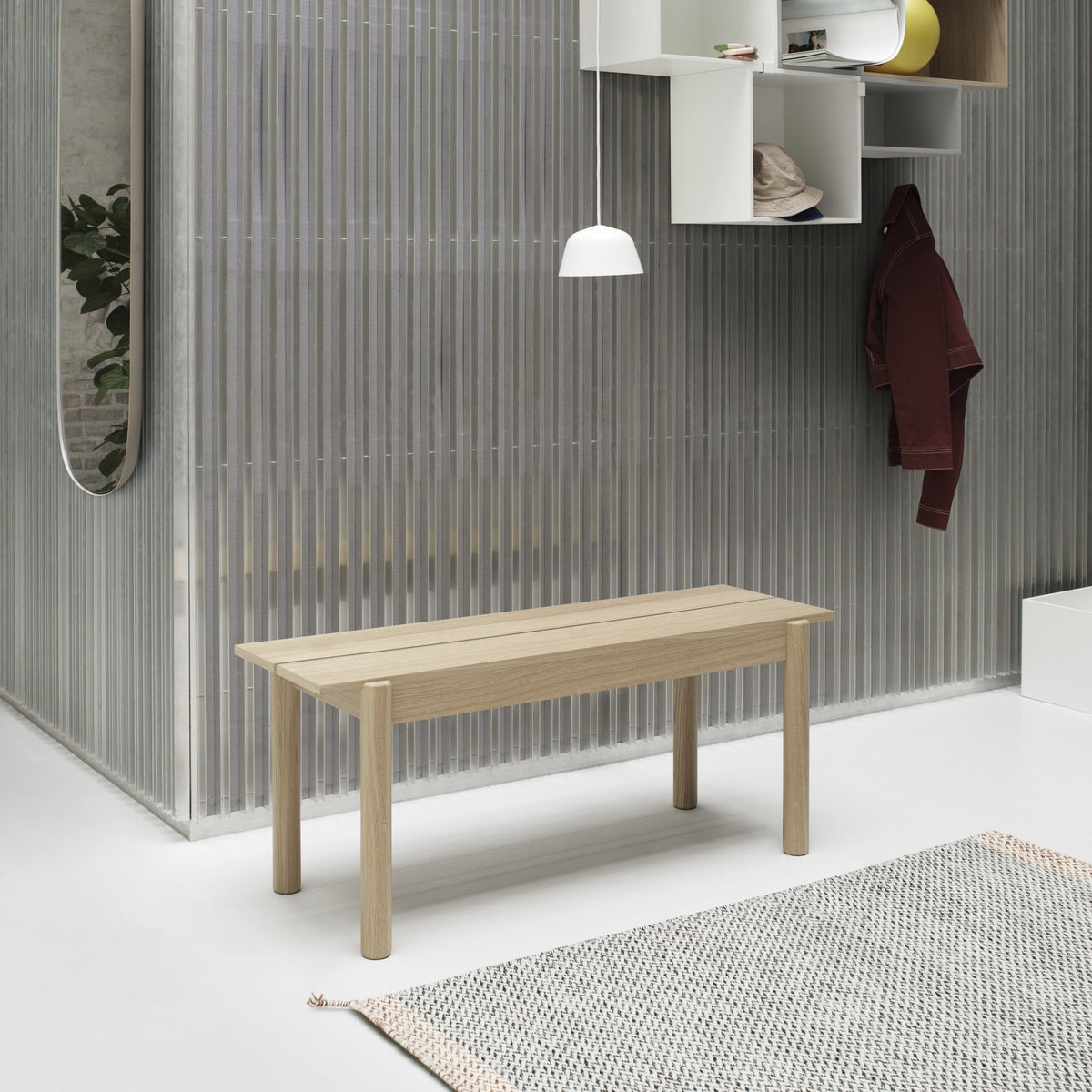 Banc en chêne 110 Linear - Muuto - The Cool Republic
