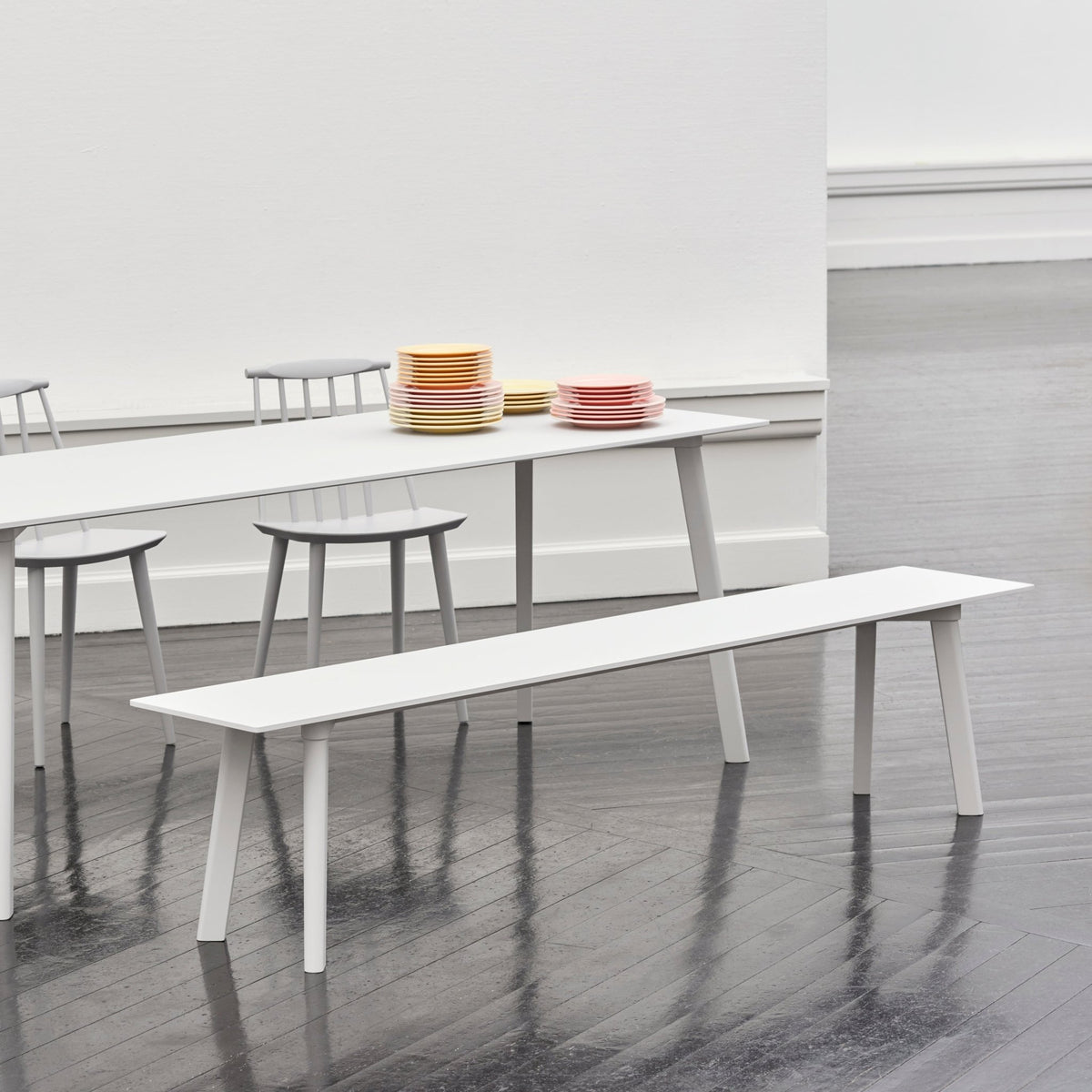 Banc en chêne 140 cm CPH Deux 215 - HAY - The Cool Republic