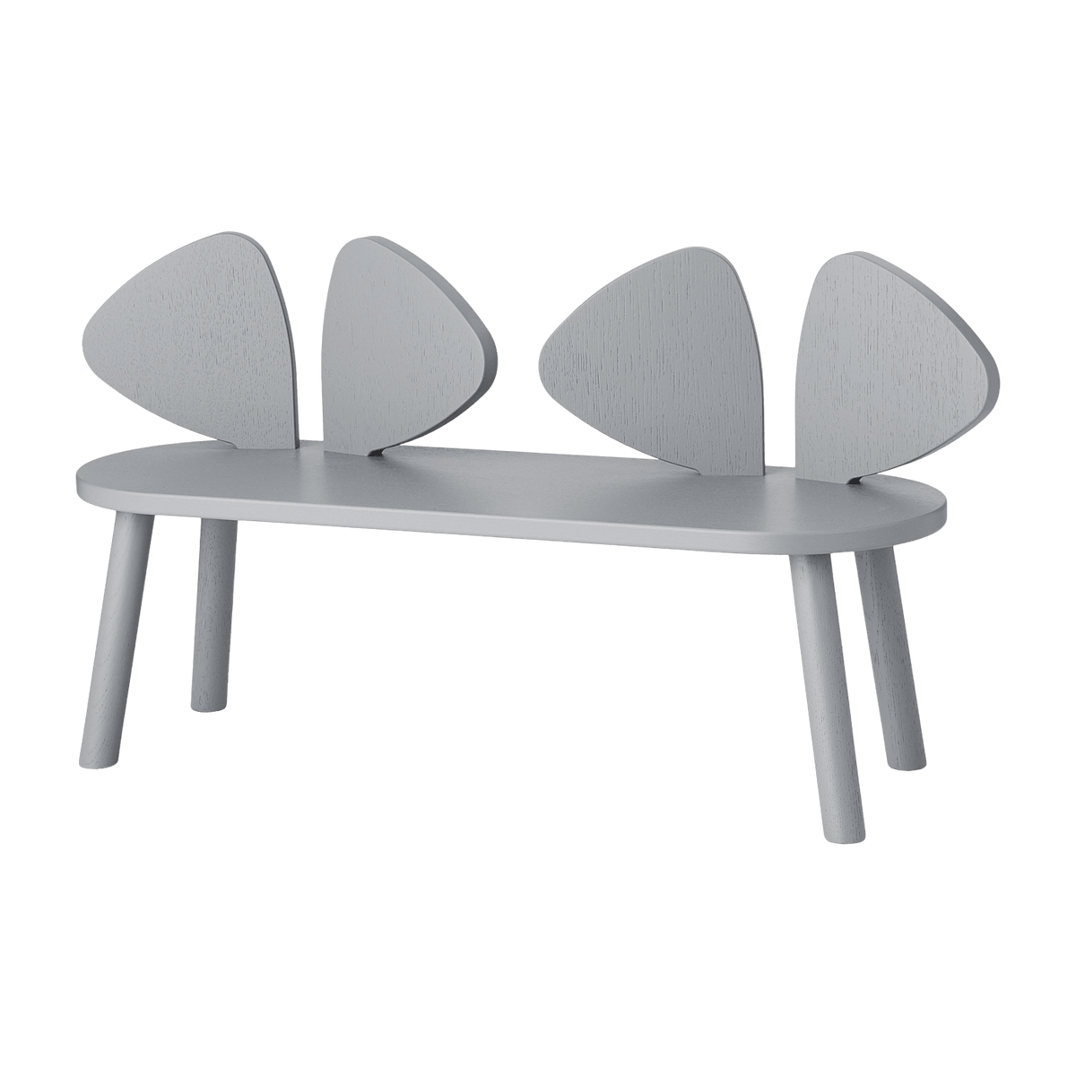 Banc en chêne gris Mouse - Nofred - The Cool Republic