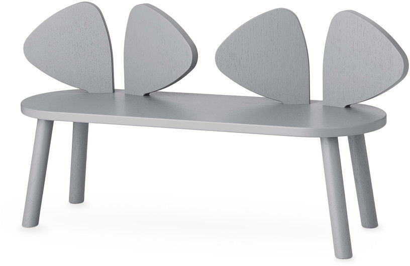 Banc en chêne gris Mouse - Nofred - The Cool Republic