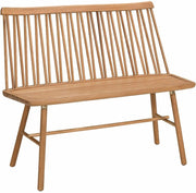 Banc en chêne huilé ZigZag - Hans K - The Cool Republic