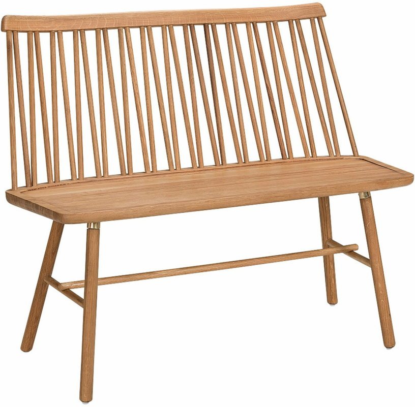 Banc en chêne huilé ZigZag - Hans K - The Cool Republic