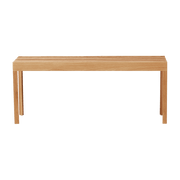 Banc en chêne massif 110 cm Lightweight - Form & Refine - The Cool Republic