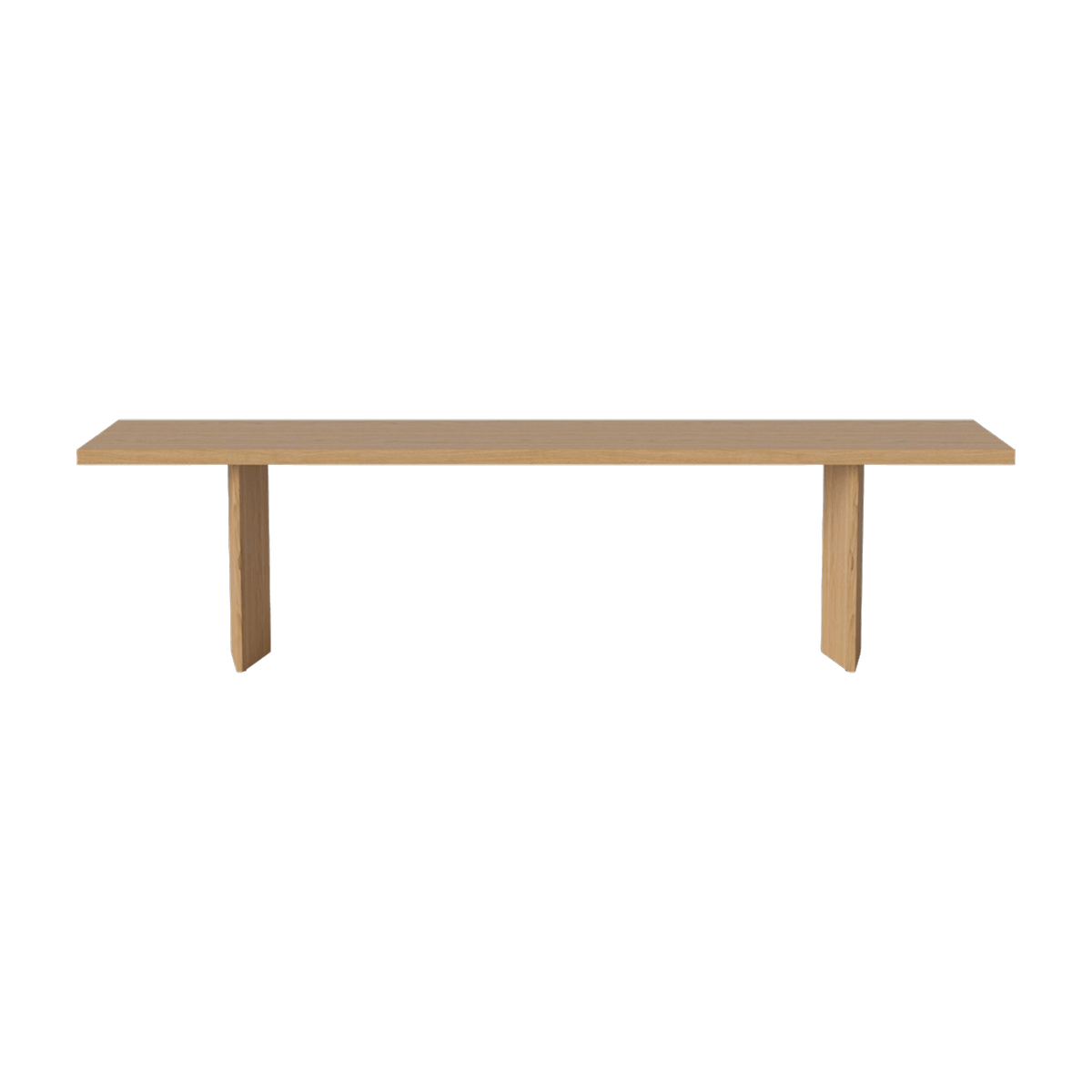 Banc en chêne massif huilé 180 cm Alp - Bolia - The Cool Republic