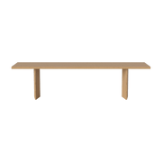 Banc en chêne massif huilé 180 cm Alp - Bolia - The Cool Republic