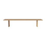 Banc en chêne massif huilé 240 cm Alp - Bolia - The Cool Republic