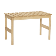 Banc en chêne naturel 70 x 40 x 45 cm Row - Hübsch - The Cool Republic