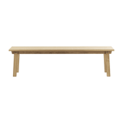 Banc en chêne naturel Slice Oak - Normann Copenhagen - The Cool Republic