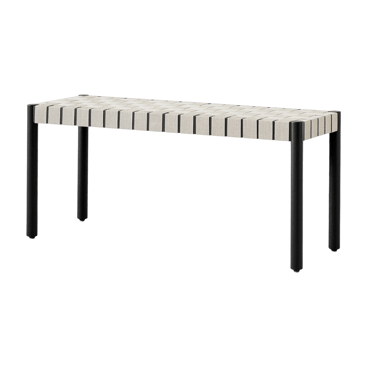 Banc en chêne noir 105 cm Betty Bench - &Tradition - The Cool Republic