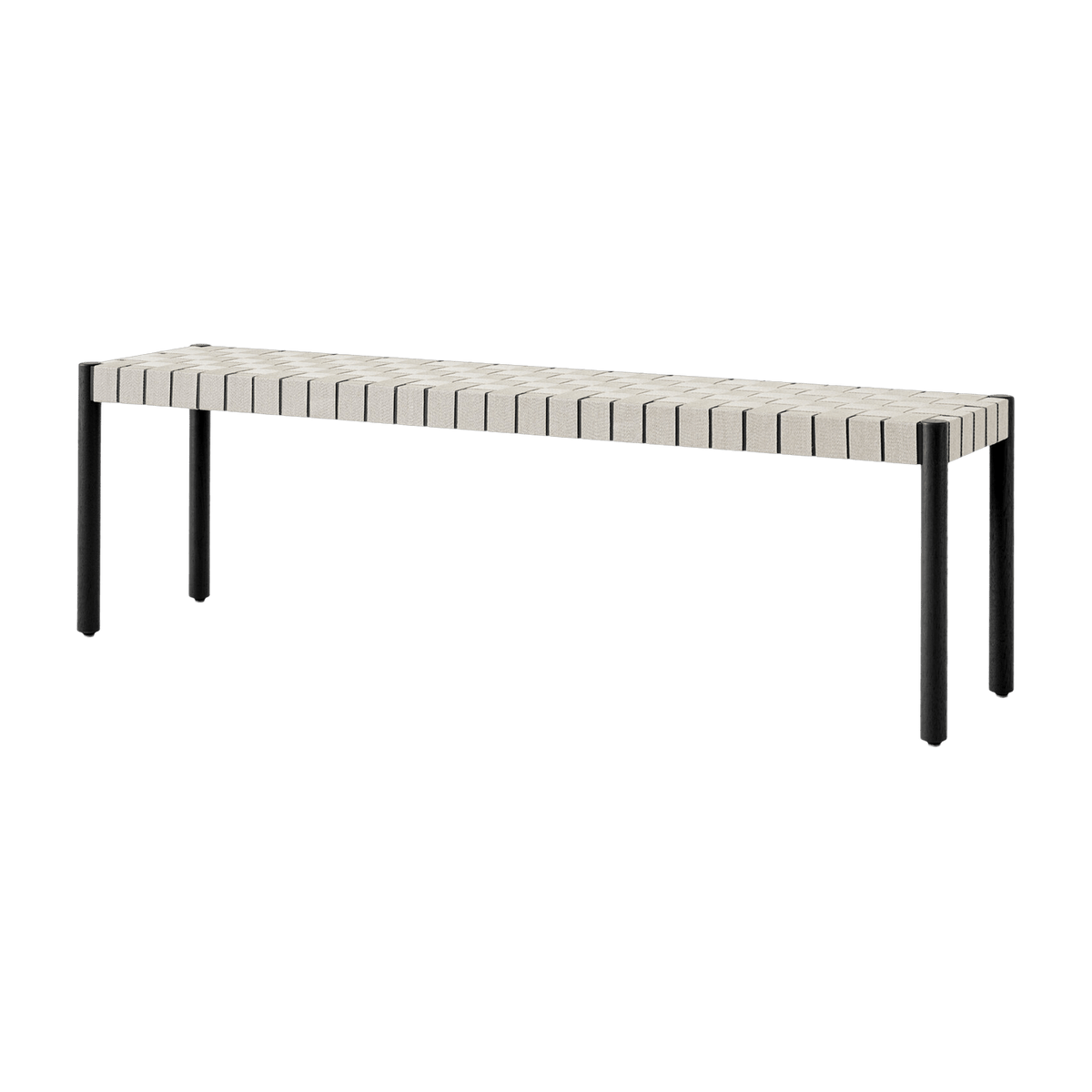 Banc en chêne noir 157 cm Betty Bench - &Tradition - The Cool Republic