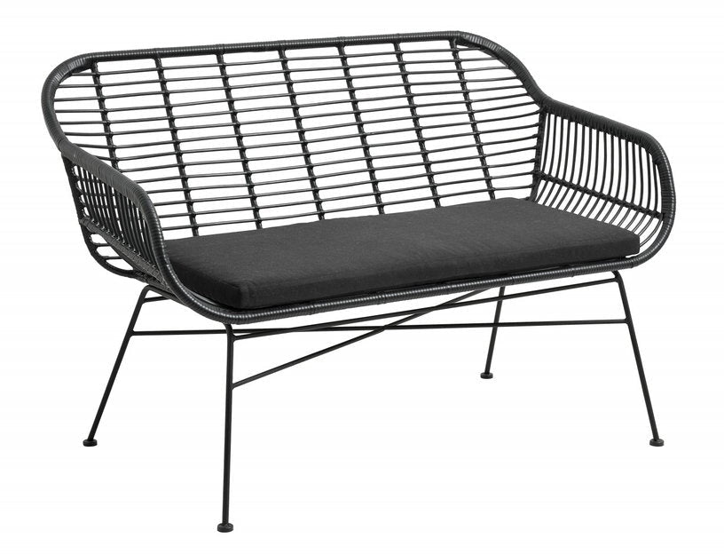 Banc en fer noir - Nordal - The Cool Republic