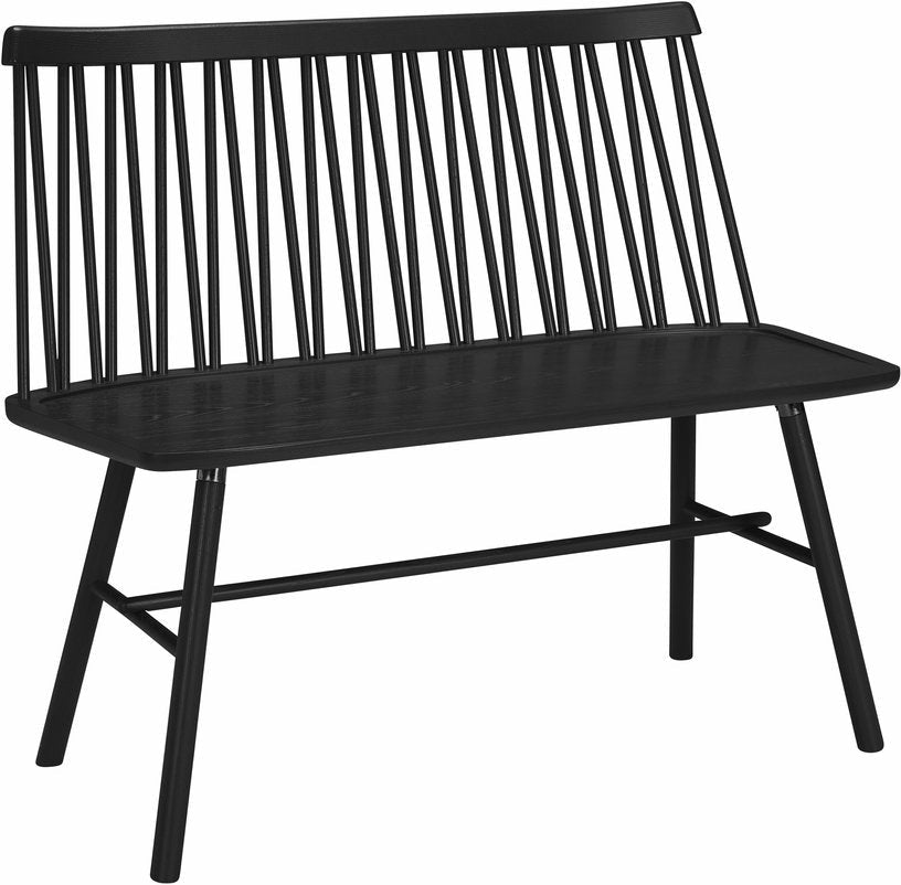 Banc en frêne noir ZigZag - Hans K - The Cool Republic