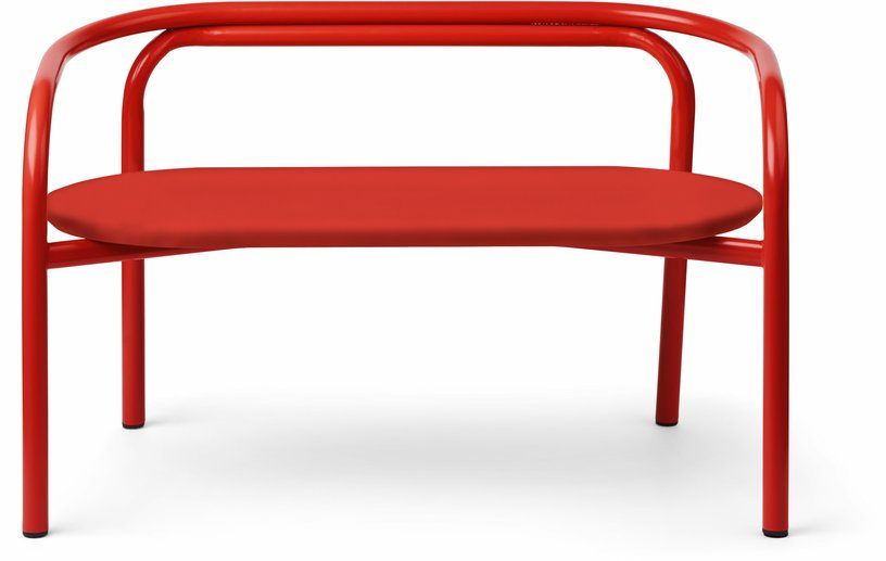 Banc en métal rouge Axel - Liewood - The Cool Republic