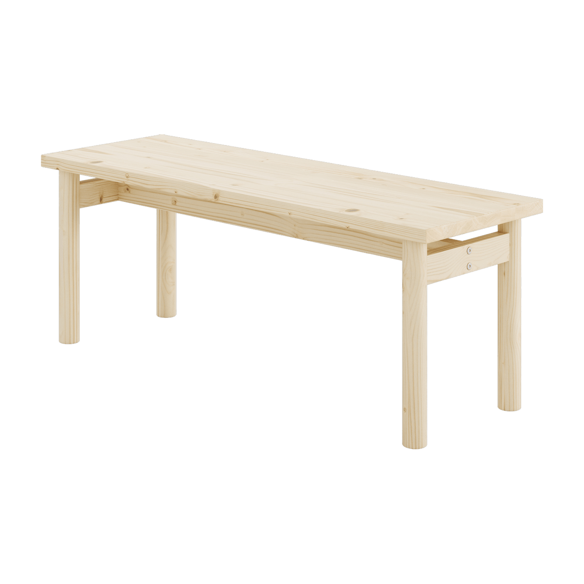 Banc en pin clair laqué 120 cm Pace - Karup Design - The Cool Republic
