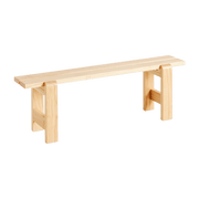 Banc en pin laqué 140 x 23 x 45 cm Weekday - Hay - The Cool Republic