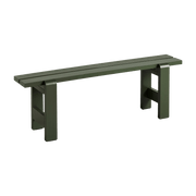 Banc en pin laqué olive 140 x 23 x 45 cm Weekday - Hay - The Cool Republic
