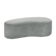 Banc en suédine gris Horta - Pomax - The Cool Republic