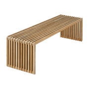 Banc en teck Slatted - HKliving - The Cool Republic