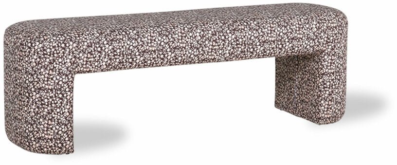 Banc en tissu 140 cm motifs floraux Doris - HKliving - The Cool Republic