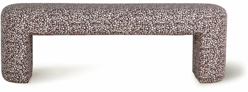 Banc en tissu 140 cm motifs floraux Doris - HKliving - The Cool Republic