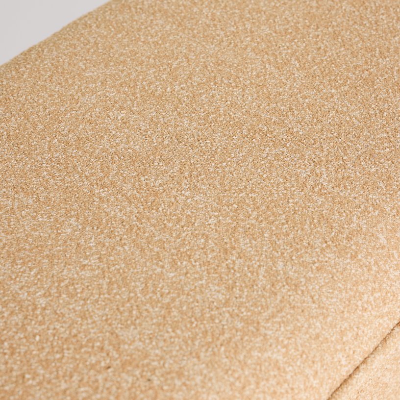 Banc en tissu beige 100x38x42cm Well - Hübsch - The Cool Republic