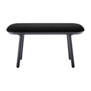 Banc en tissu noir L100 Naïve - Emko - The Cool Republic