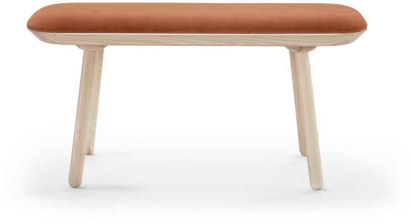 Banc en velours terracota L100 Naïve - Emko - The Cool Republic