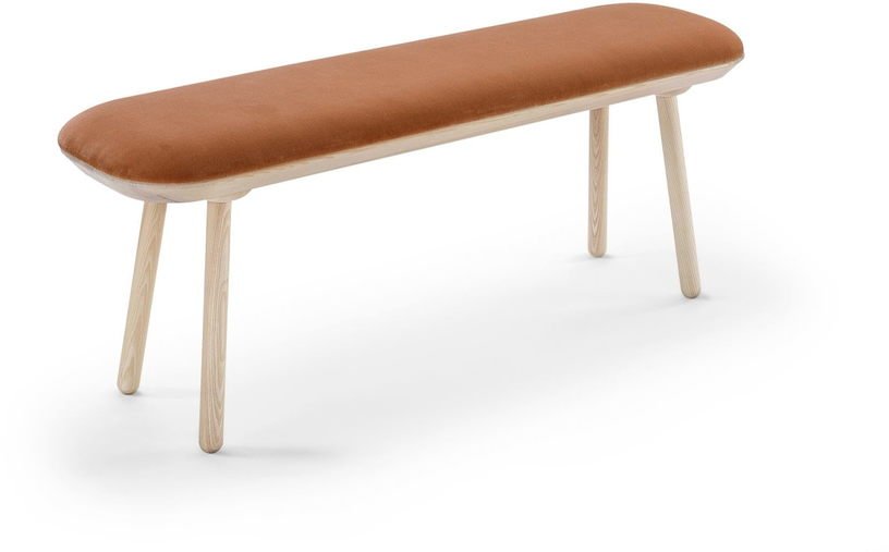 Banc en velours terracota L140 Naïve - Emko - The Cool Republic