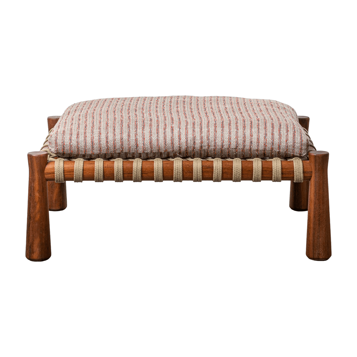 Banc indien en iroko 124 cm Guna 02 - Gervasoni - The Cool Republic