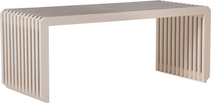 Banc moderne en bois beige - HKliving - The Cool Republic