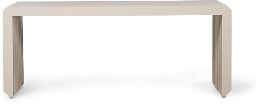 Banc moderne en bois beige - HKliving - The Cool Republic