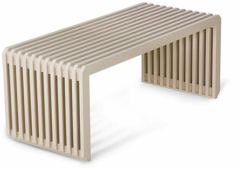 Banc moderne en bois beige - HKliving - The Cool Republic