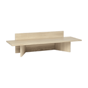 Banc oblique en chêne massif - Ferm Living - The Cool Republic