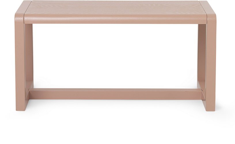 Banc pour enfants rose Little Architect - Ferm Living - The Cool Republic