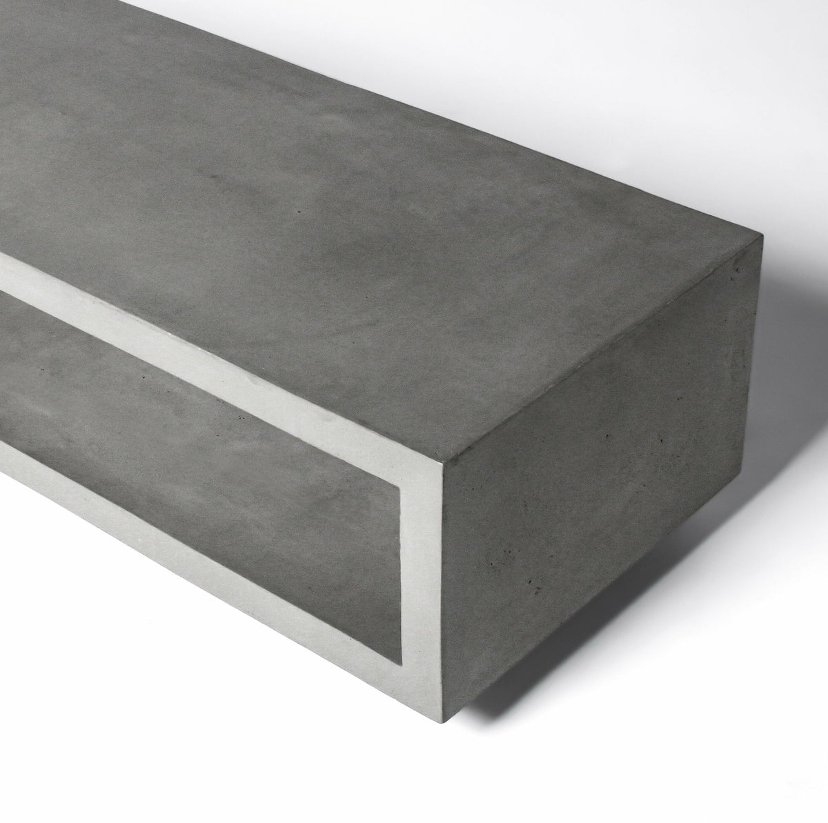 Banc TV Monobloc - Lyon Béton - The Cool Republic