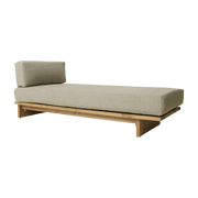 Banquette d'extérieur Teck Naturel - HKLIVING - The Cool Republic