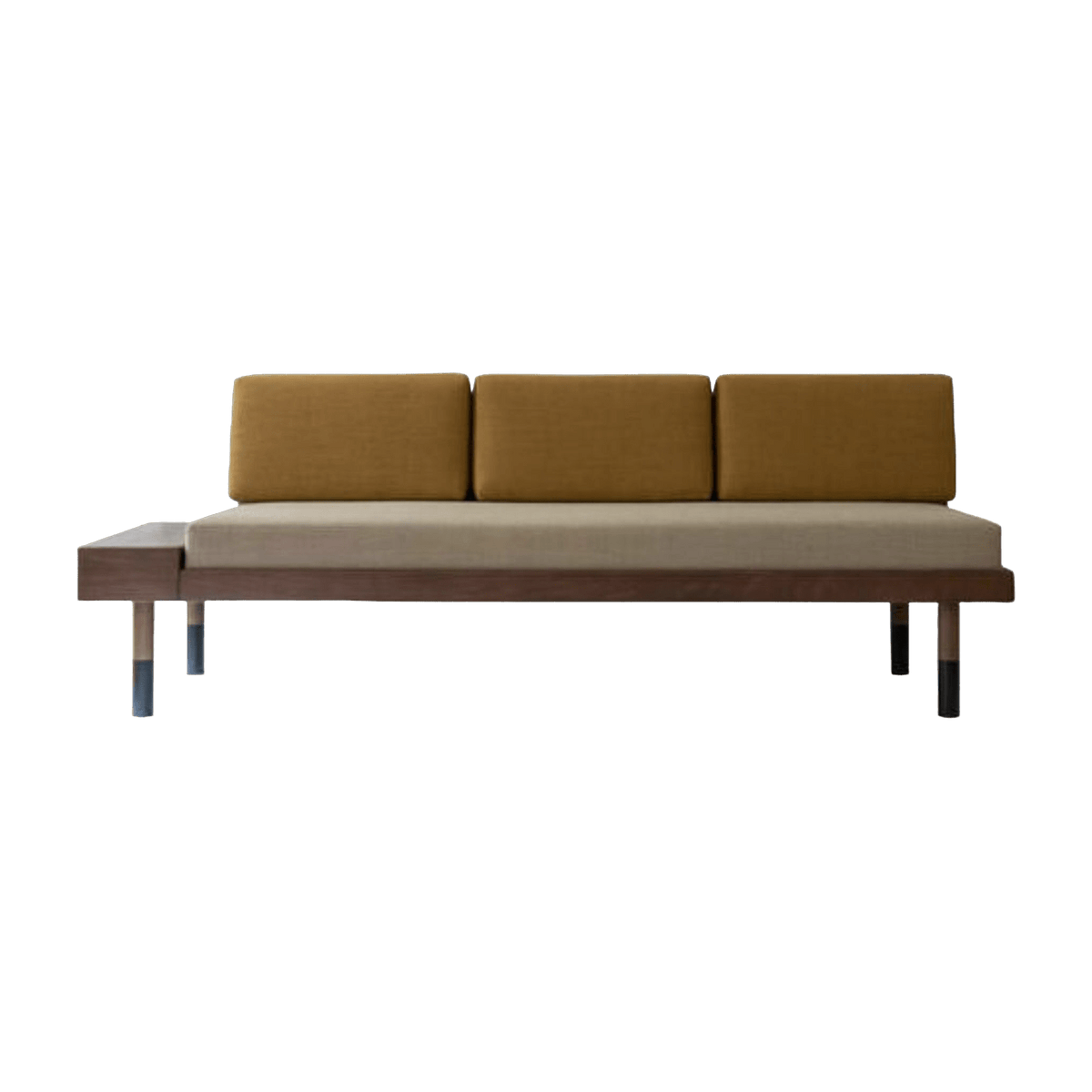 Banquette en laine beige Mid - Kann Design - The Cool Republic