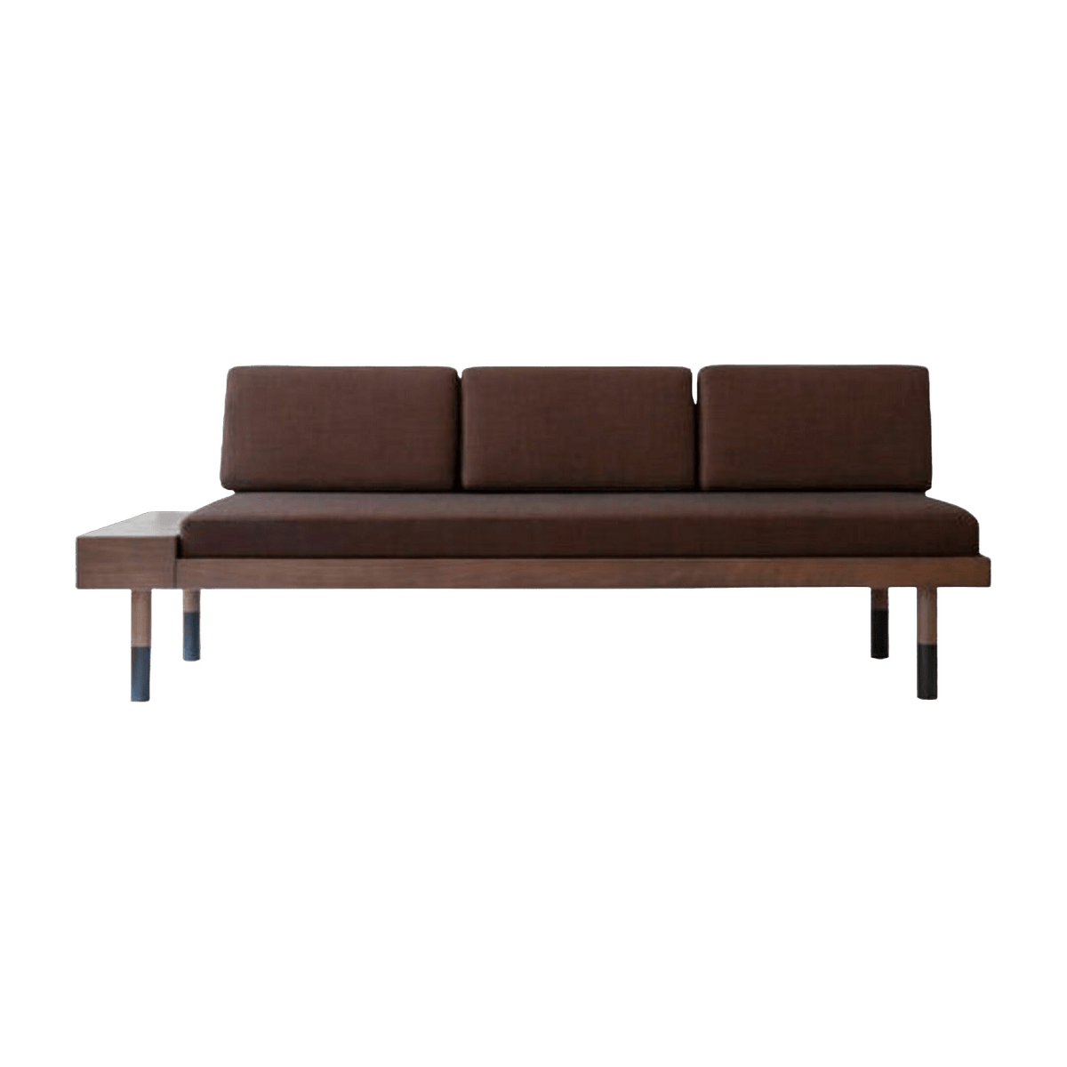 Banquette en laine bordeaux Mid - Kann Design - The Cool Republic