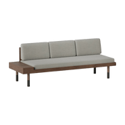 Banquette gris Mid - Kann Design - The Cool Republic