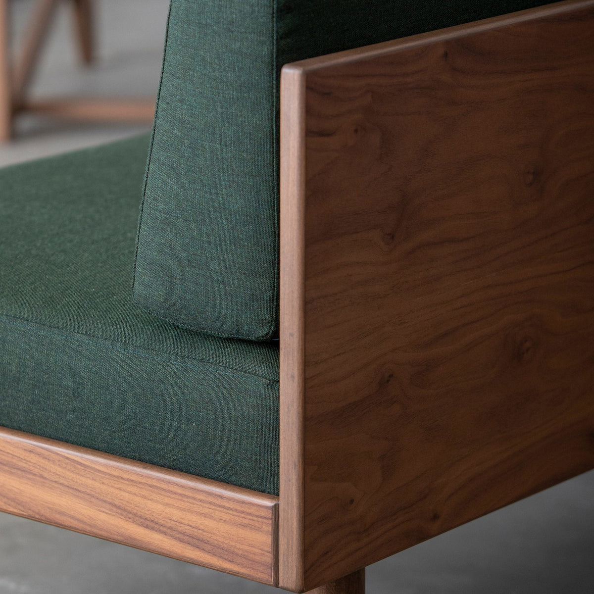 Banquette Mid Vert Kvadrat - Kann Design - The Cool Republic