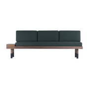 Banquette Mid Vert Kvadrat - Kann Design - The Cool Republic