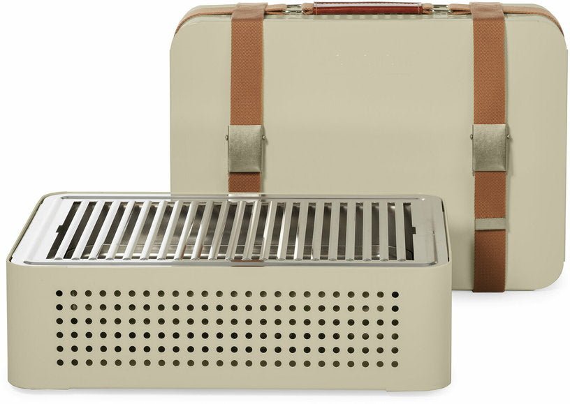 Barbecue portable à charbon gris Mon Oncle - RS Barcelona - The Cool Republic