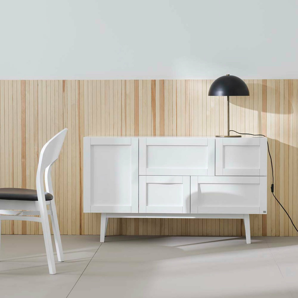Base de chaise en bouleau blanc Rainbow - Hans k - The Cool Republic