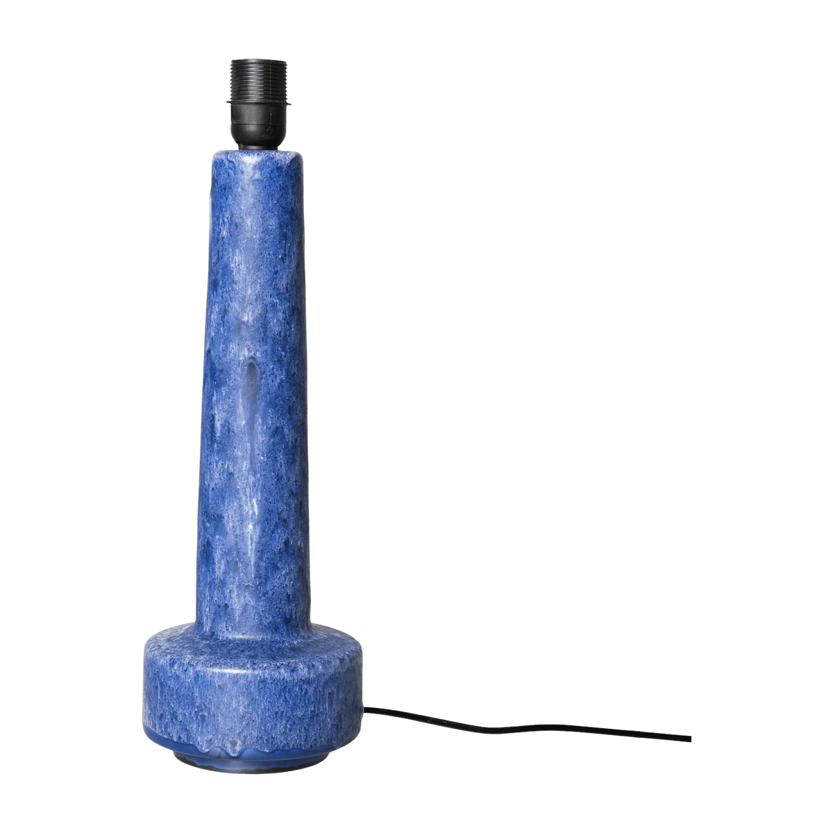 Retro Stoneware Lamp Base Blue - HKLIVING - The Cool Republic