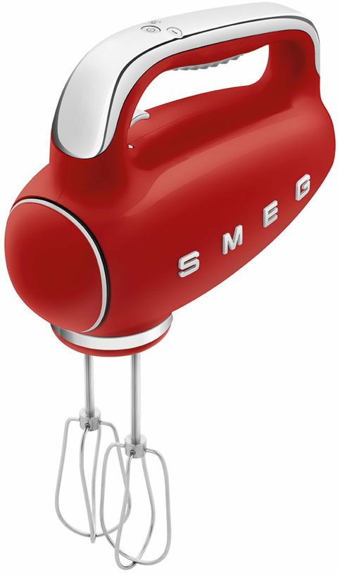 Batteur à main rouge Années 50 - Smeg - The Cool Republic