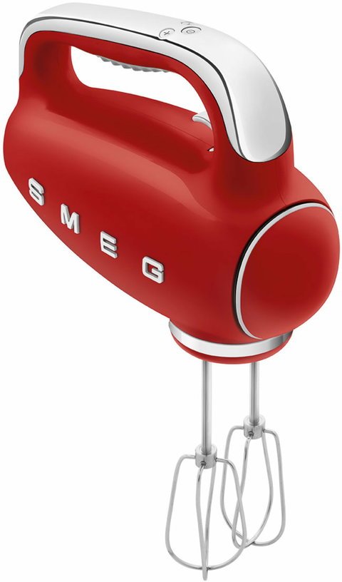 Batteur à main rouge Années 50 - Smeg - The Cool Republic