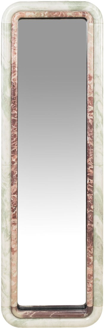 Specchio in marmo bicolore 50x2,5x160cm Belle - Versmissen