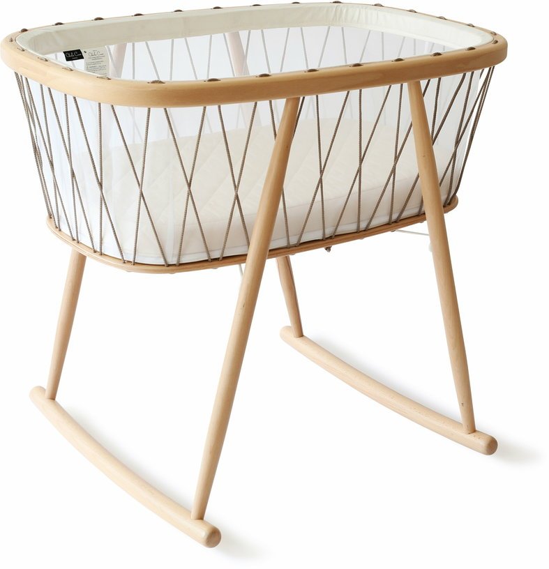 Berceau avec matelas coco hazelnut Kumi - Charlie Crane - The Cool Republic