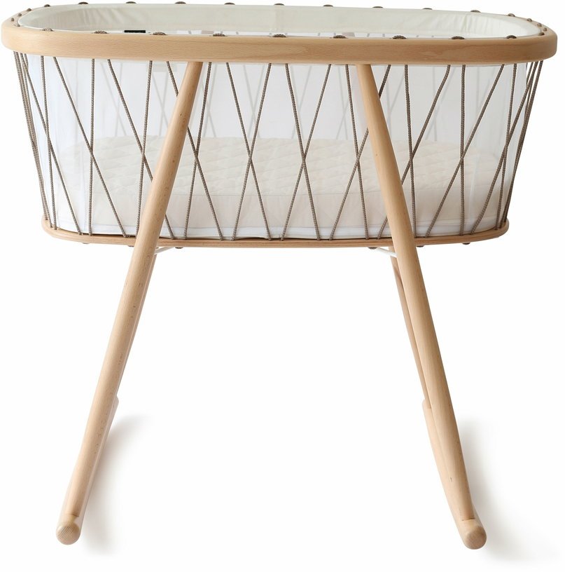 Berceau avec matelas coco hazelnut Kumi - Charlie Crane - The Cool Republic